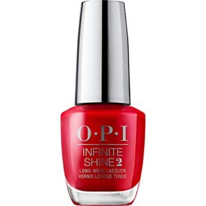 opi infinite shine, big apple red, 0.5 fl. oz.