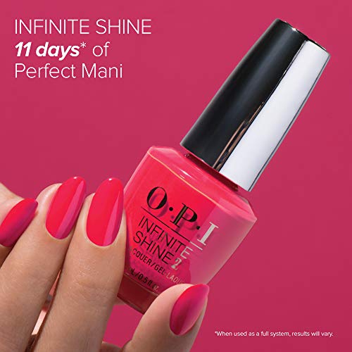 OPI Infinite Shine, Big Apple Red, 0.5 fl. oz.