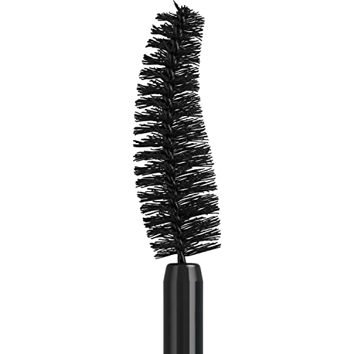Maybelline Green Edition Mega Mousse Mascara Makeup, Smooth Buildable and Lightweight Volume, Formulated with Shea Butter, Brownish Black, 1 Count