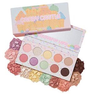 colourpop candy land candy castle eye shadow palette