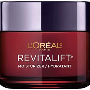 L’Oreal Paris Skincare Revitalift Triple Power AntiAging Face Moisturizer with Pro Retinol, Hyaluronic Acid & Vitamin C to reduce wrinkles, firm and brighten skin, Cream, 2.55 Ounce (Pack of 1)