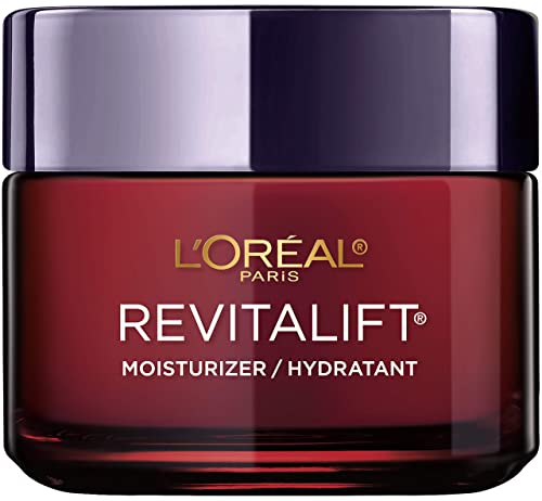 L’Oreal Paris Skincare Revitalift Triple Power AntiAging Face Moisturizer with Pro Retinol, Hyaluronic Acid & Vitamin C to reduce wrinkles, firm and brighten skin, Cream, 2.55 Ounce (Pack of 1)