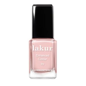 londontown lakur nail polish invisible crown sheer pink