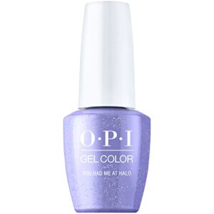opi gelcolor, you had me at halo, blue gel nail polish, xbox collection, 0.5 fl. oz.
