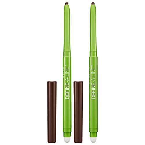 Maybelline New York Define-a-line Eyeliner Makeup, Brownish Black (Pack of 2)