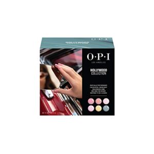 opi gelcolor, gift set #1, gel nail polish, hollywood collection, 0.5 fl oz