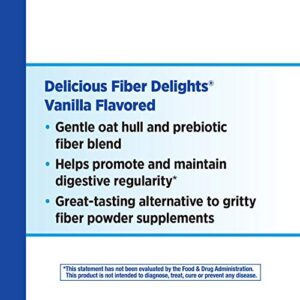 Nature's Way Fiber Delights Daily Fiber for Regularity*, Vanilla Flavored, 60 Chewables