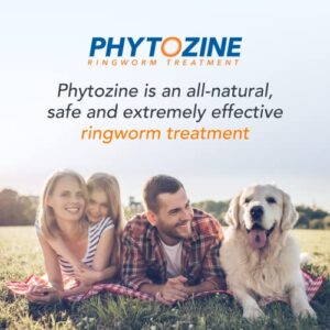 PHYTOZINE Ringworm Cream - Treats Stubborn Ringworm Infections, Fights Ringworm On Skin, Anti-Fungal Tolnaftate, Powerful Topical Treatment (1 Ounce)