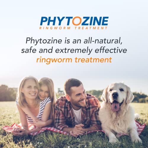 PHYTOZINE Ringworm Cream - Treats Stubborn Ringworm Infections, Fights Ringworm On Skin, Anti-Fungal Tolnaftate, Powerful Topical Treatment (1 Ounce)