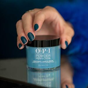 OPI Powder Perfection, Drama at La Scala, Blue Dipping Powder, Milan Collection, 1.5 oz