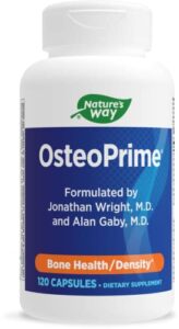 nature’s way osteoprime, supports bone health and density*, 120 caps