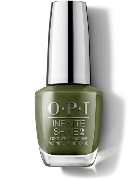 XPRESS ECOMMERCE NAIL ART STICKER WITH INF. SHINE NAIL POLISH COMBO SIZE 15ML - 0.5 FL OZ COLOR: Olive for Green