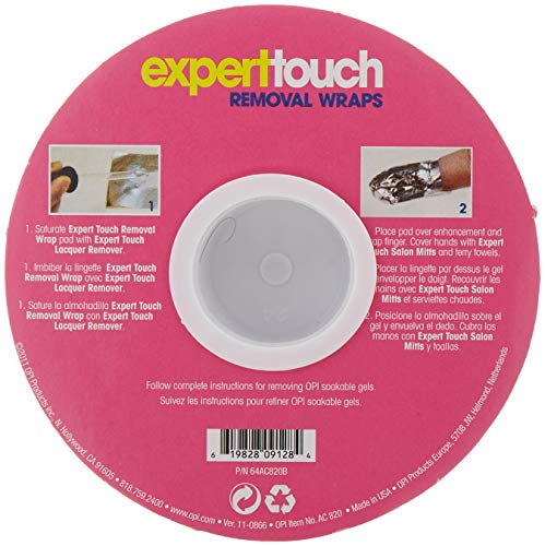 OPI Expert Touch Removal Wraps for Nails