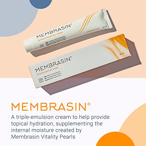 Membrasin Topical Vulva Cream for Feminine Dryness, Feminine Moisture Support and Topical Hydration, Helps Reducing Dryness, Burning, and Itching