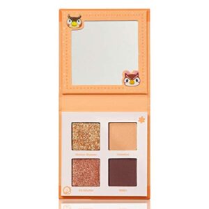 colourpop animal crossing eyeshadow palette what a hoot! – shadow quad full size new in box 0.12 ounce