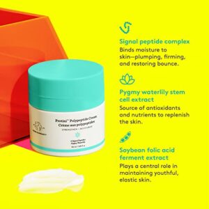 Drunk Elephant Protini Polypeptide Cream. Protein Face Moisturizer with Amino Acids (50 mL / 1.69 Fl Oz)