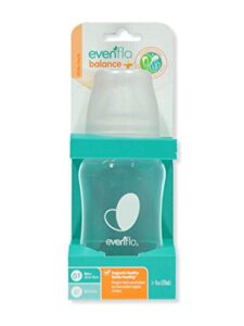 evenflo balance plus wide neck bottle – white, one size