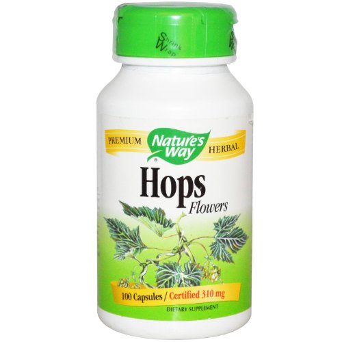 NATURE'S WAY, Hops Flowers - 100 caps