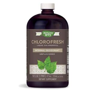 natures way chlorofresh liquid natural flavor, 16 fz