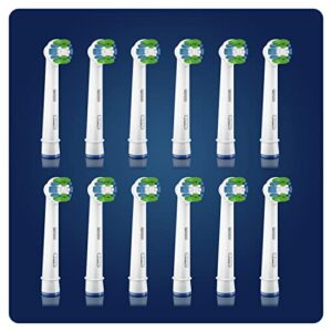 Oral-B Precision Clean Replacement Toothbrush Head with CleanMaximiser Technology, Pack of 12 Counts