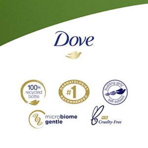 Dove Refreshing Body Wash with Pump Revitalizes and Refreshes Skin Cucumber and Green Tea Effectively Washes Away Bacteria While Nourishing Your Skin, 34 Fl Oz (Pack of 3)