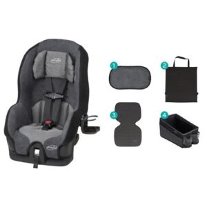 evenflo tribute lx convertible car seat, saturn with car seat accessory kit