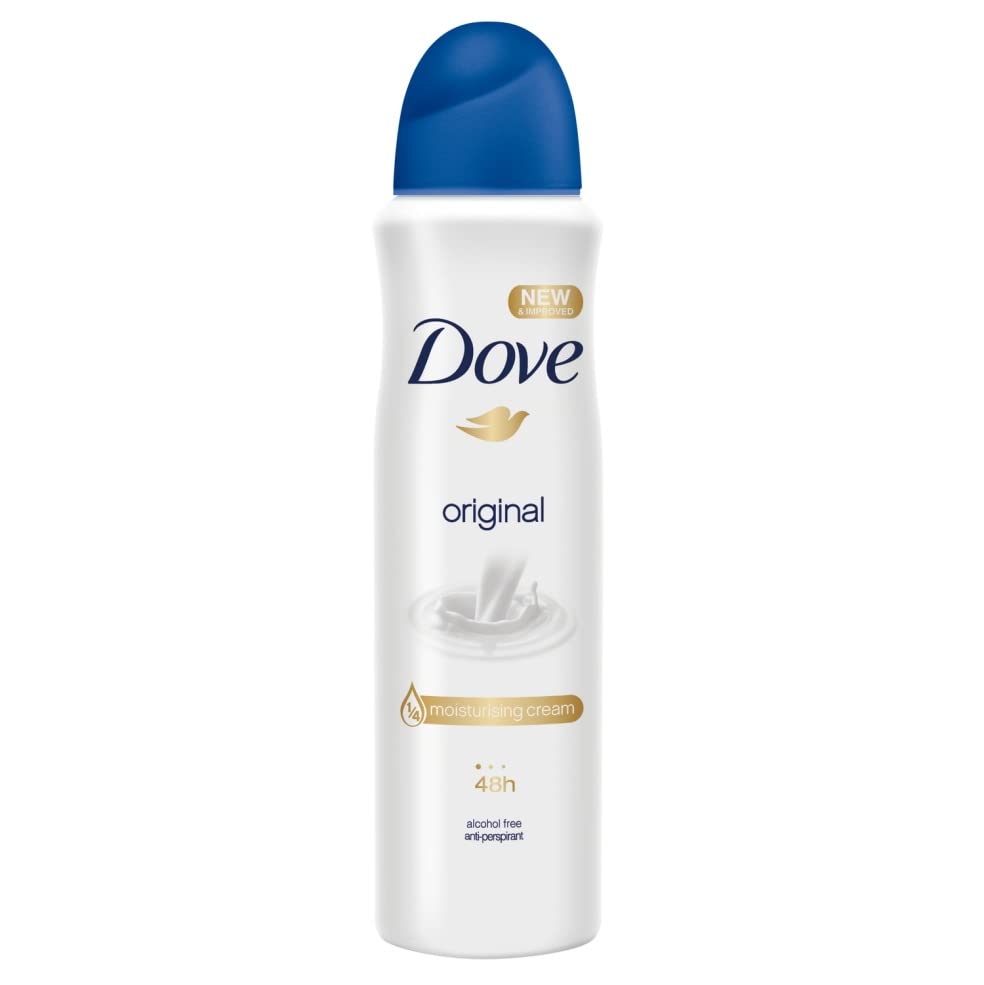 Dove, Antiperspirant Deodorant Spray, Variety of 10 Scents, 10-Pack, 48 Hour Protection, Moisturizing, Cruelty Free, 150 mL