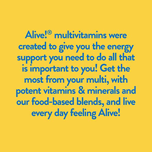 Alive! Once Daily Men's 50+ Ultra - 60 Tablets by Nature's Way