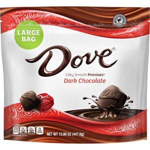 dove promises dark chocolate candy bag, 15.8 oz