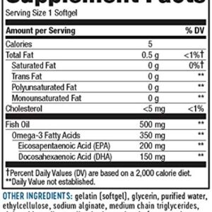 Nature's Way Super Fisol Fish Oil, Supports Heart and Joint Health*, 180 Softgels