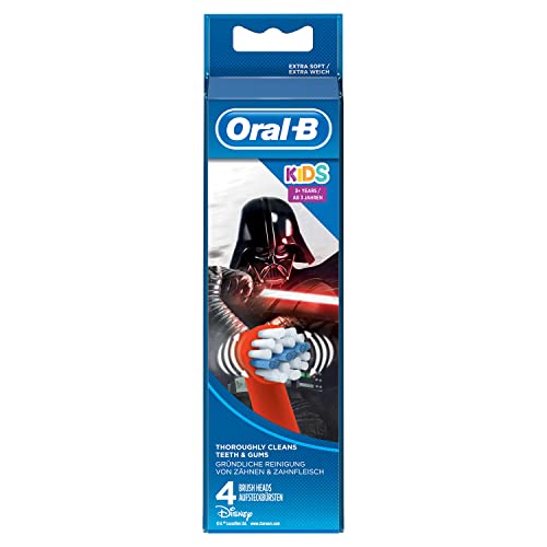 Kids By Oral-b Stages Power Star Wars Replacement Heads 4 Count (Pack of 1)