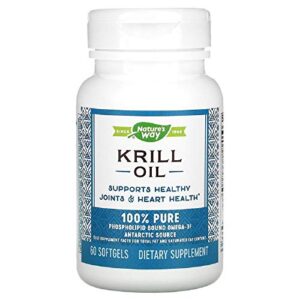 natures way krill oil neptune 500mg 60 sg