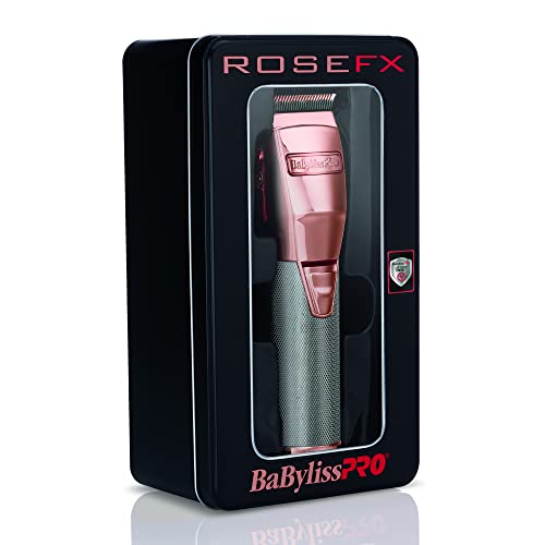 BaBylissPRO FX870RG ROSEFX Cord/Cordless Lithium Hair Clipper