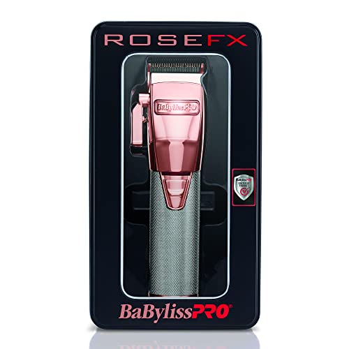 BaBylissPRO FX870RG ROSEFX Cord/Cordless Lithium Hair Clipper