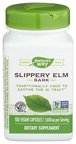 Nature's Way Nature's Way Slippery Elm Bark, 100 Count