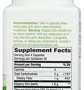 Nature's Way Nature's Way Slippery Elm Bark, 100 Count