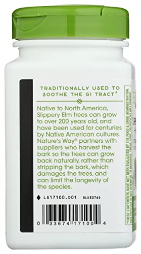 Nature's Way Nature's Way Slippery Elm Bark, 100 Count