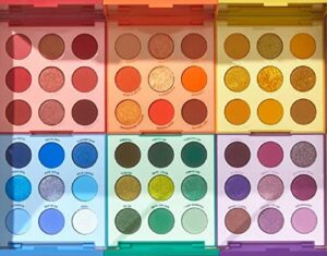 colourpop dream big eyeshadow palette vault set rainbow