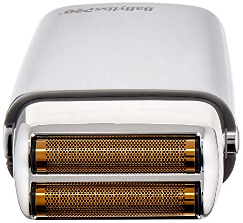 BaBylissPRO Barberology Double Foil Shaver, FXFS2 SILVERFX Professional Electric Shaver