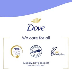 Dove Moisturizing Body Wash Sulphate Free Body Wash Moisturizes to Calm Skin Anti-Stress Body Cleanser with Blue Chamomile and oat milk scent 22oz 4 Count