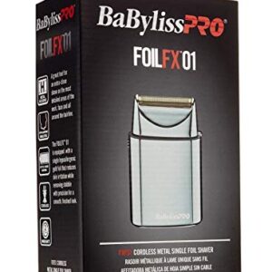 BaBylissPRO Barberology Foil Shaver FXFS1 SILVERFX Professional High-Torque Shaver