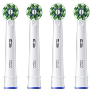 Oral-B CrossAction Electric Toothbrush Replacement Brush Heads Refill, 4ct (Packaging may vary)