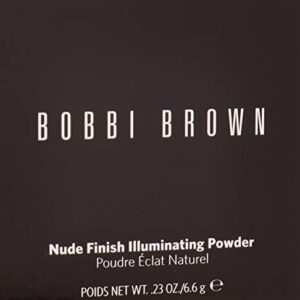 Bobbi Brown Nude Finish Illuminating Powder, Buff for Women, 0.23 Fl Oz