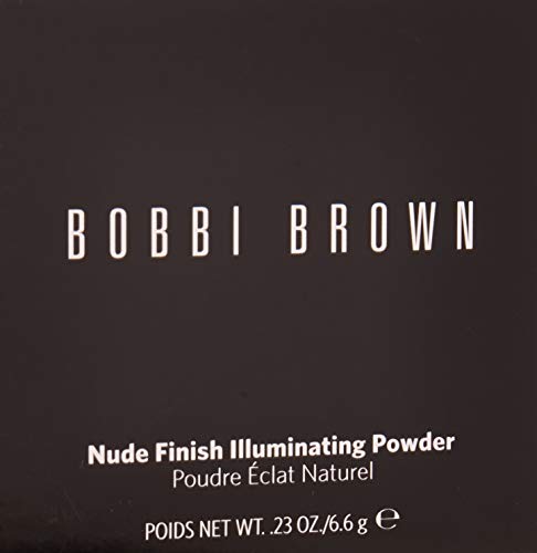 Bobbi Brown Nude Finish Illuminating Powder, Buff for Women, 0.23 Fl Oz