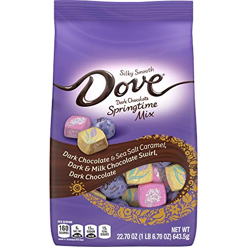 DOVE Easter Variety Pack Dark Chocolate Candy Assortment, 22.7 oz Bag