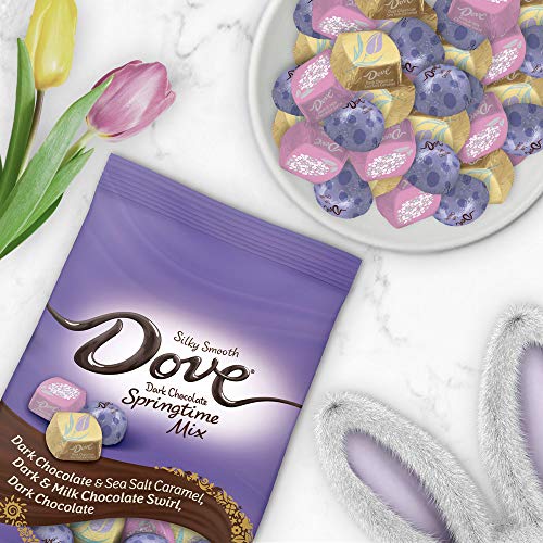 DOVE Easter Variety Pack Dark Chocolate Candy Assortment, 22.7 oz Bag