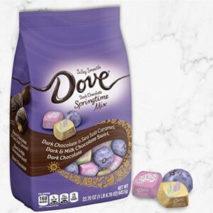 DOVE Easter Variety Pack Dark Chocolate Candy Assortment, 22.7 oz Bag