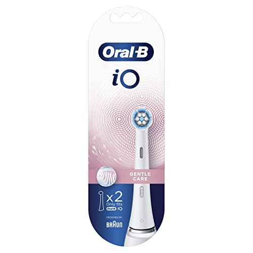 Oral-B iO Gentle Care Toothbrush Heads, Pack of 2 Counts