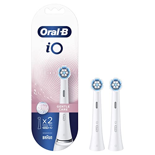 Oral-B iO Gentle Care Toothbrush Heads, Pack of 2 Counts