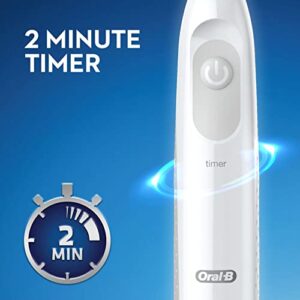 Oral-B Pro 100 GumCare, Battery Powered Electric Toothbrush, White